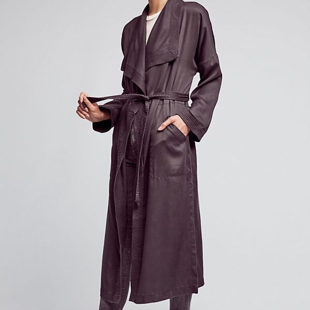 Anthropologie: HEI HEI Trapunto Robe Coat